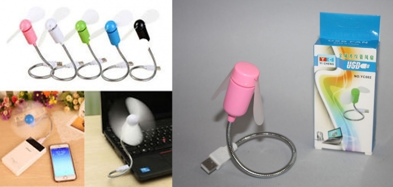 Ventilator mini sa USB priključkom fleksibilni CH54969 -30%