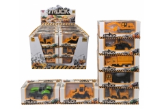 Igračka kamion i bager mini, mix 9cm CH63155